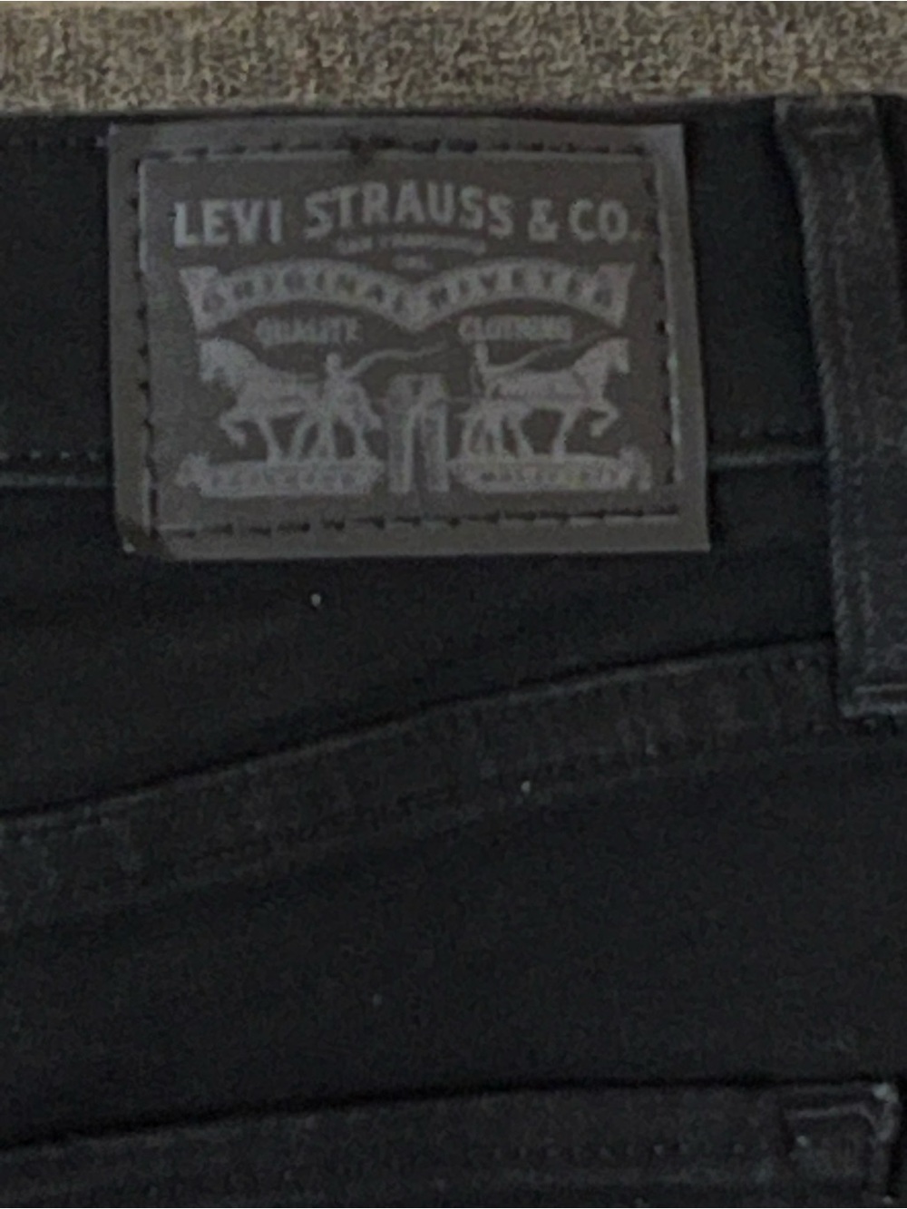 311 Levi’s Shaping Skinny Jeans - Black Womens